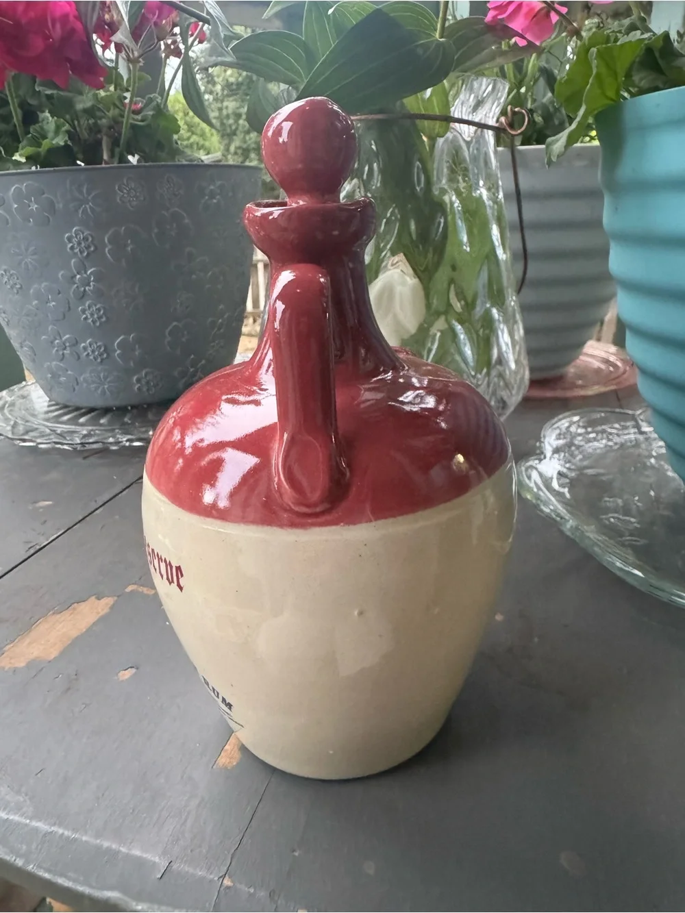 Vintage Appleton Reserve 20 Year Old Rare Old Jamaican Rum Ceramic Decanter Jug